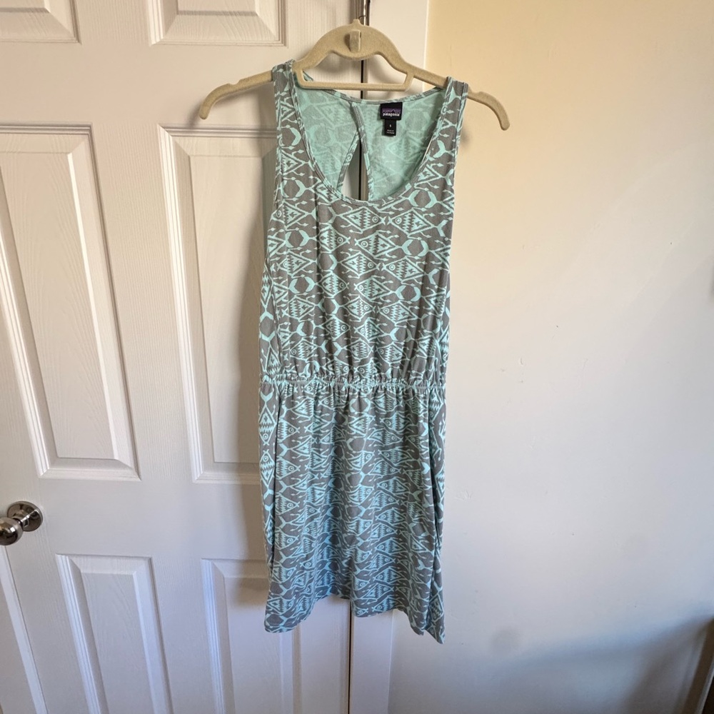 Patagonia Geometric Print Midi Dress